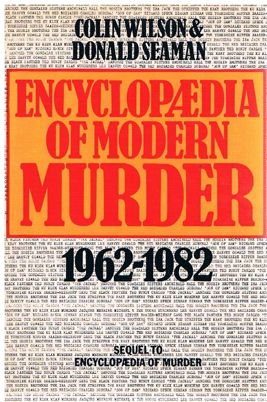Encyclopaedia of modern murder 1962-1982 - copertina