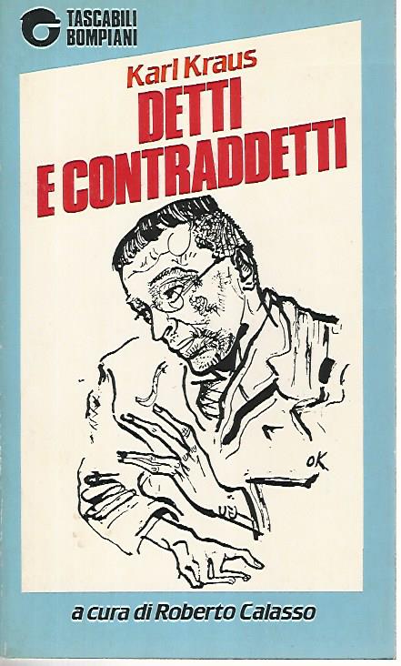 Detti e contraddetti - copertina