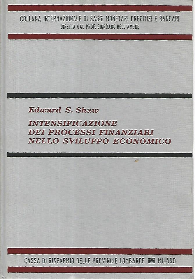 Intensificazione dei processi finanziari nello sviluppo economico - copertina