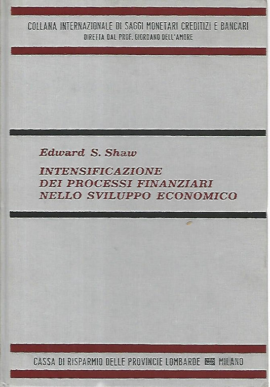 Intensificazione dei processi finanziari nello sviluppo economico - copertina