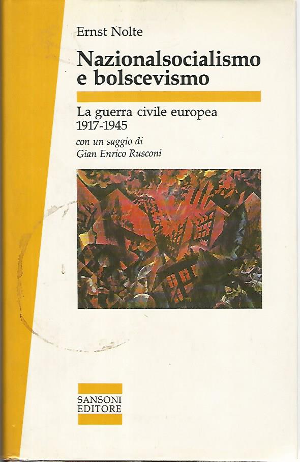 Nazionalsocialismo e bolscevismo - copertina