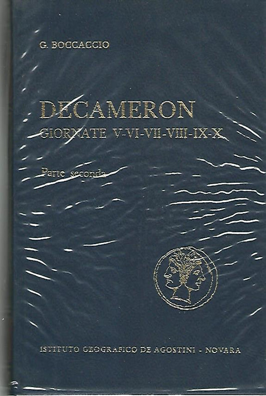Decameron giornate V-VI-VII-VIII-IX-X - copertina