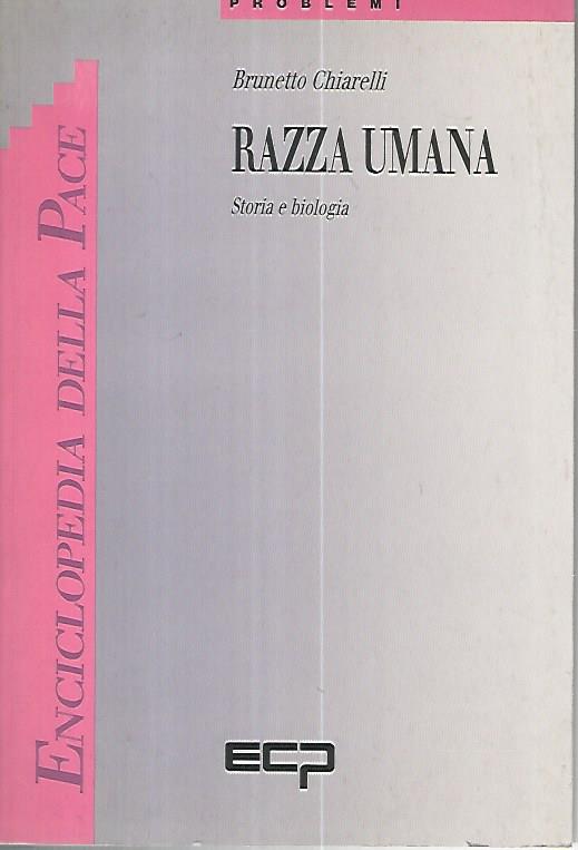 Razza umana. Storia e biologia - copertina