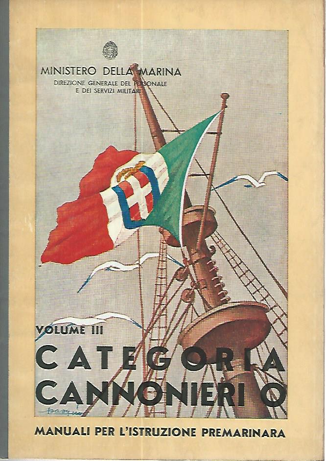 Categoria cannonieri o. Volume III - copertina