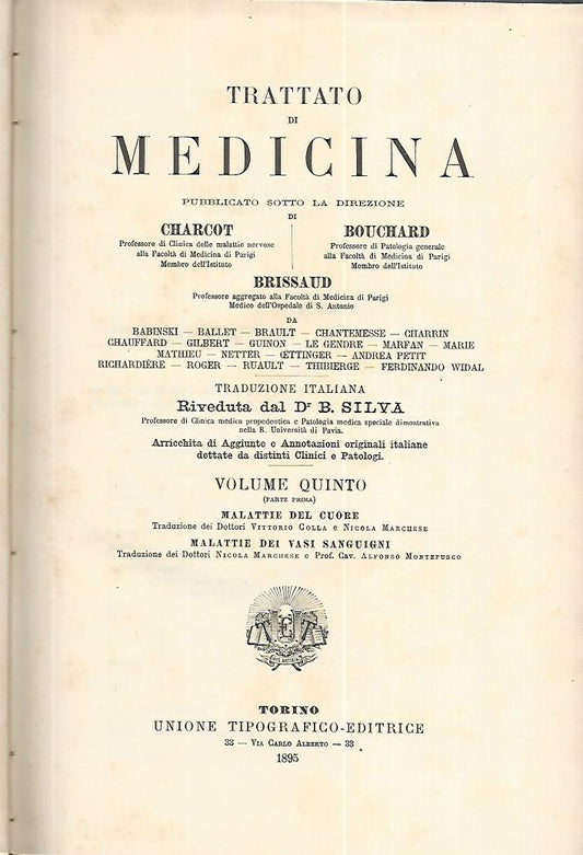Trattato di medicina. Volume terzo - copertina