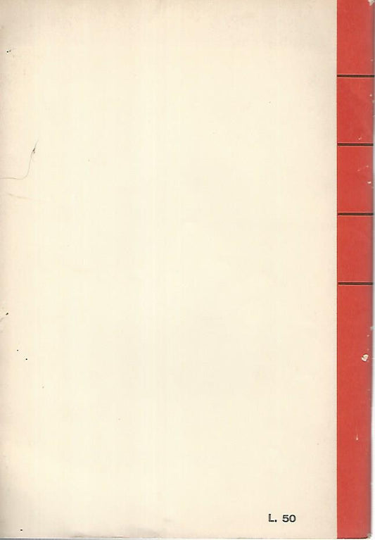 Tesi per il X congresso del P.C.I. - copertina