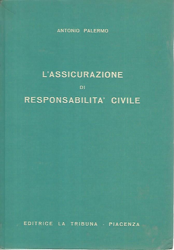 L'assicurazione di responsabilità civile - copertina