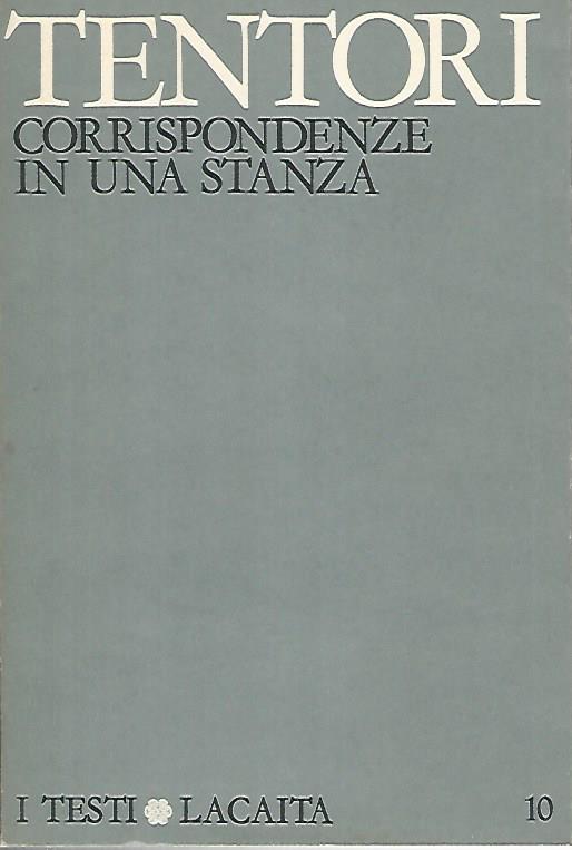 Corrispondenze in una stanza - copertina