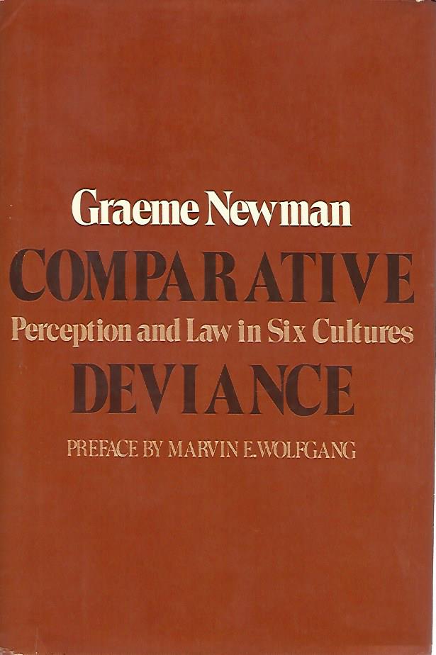 Comparative deviance. Perception and law in six cultures - copertina