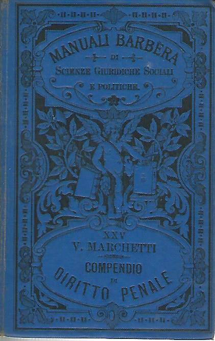 Compendio di diritto penale - copertina