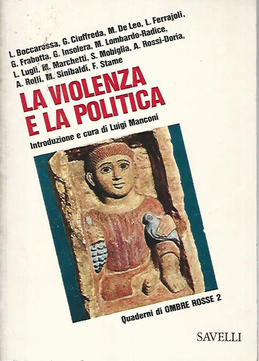 La violenza e la politica - copertina