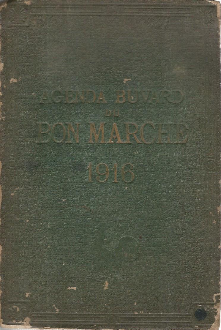 Agenda Buvard du Bon Marchè - copertina