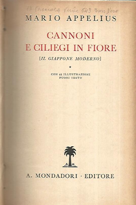 Cannoni e ciliegi in fiore - copertina