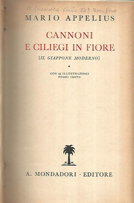 Cannoni e ciliegi in fiore - copertina