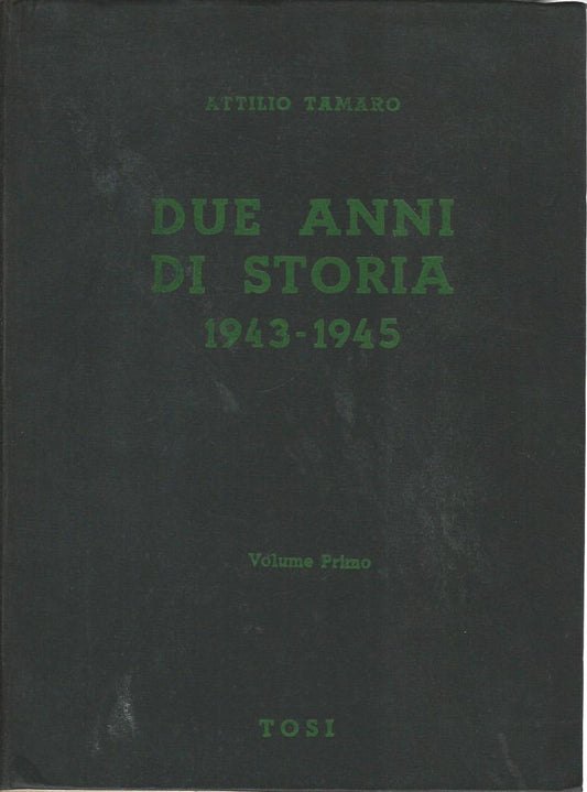 Due anni di storia. Volumi 1-2-3 - copertina