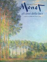Monet gli anni della luce - copertina