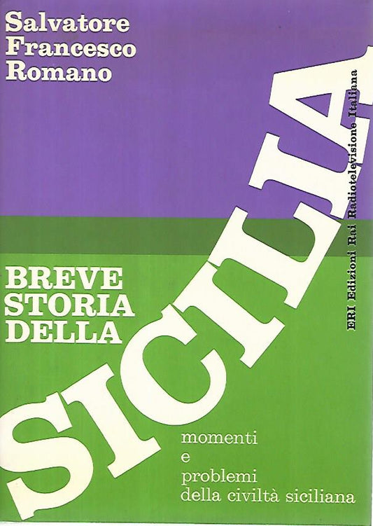Breve storia della Sicilia - copertina