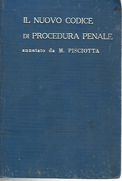 Il nuovo codice di procedura penale - copertina