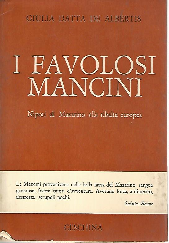 I favolosi Mancini - copertina