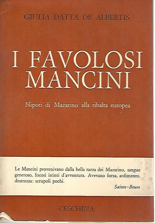 I favolosi Mancini - copertina
