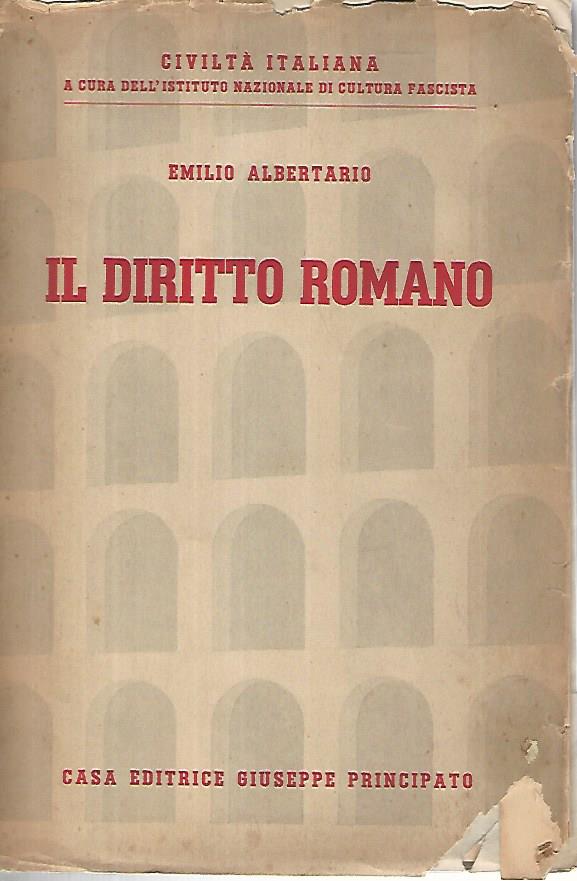 Il diritto romano - copertina