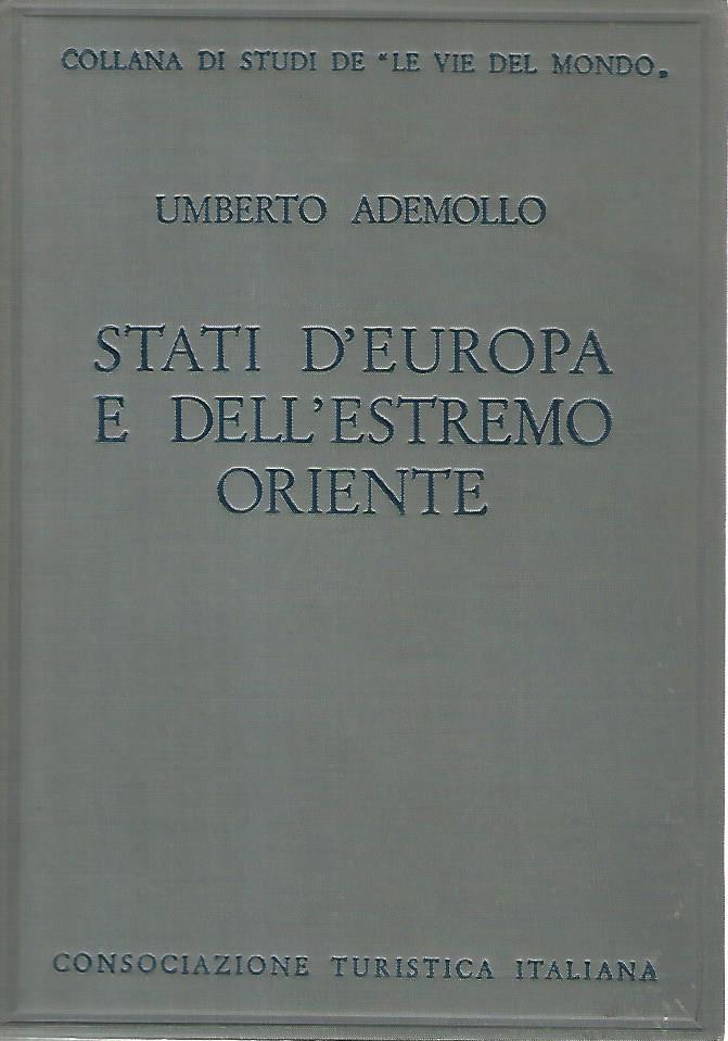 Stati d'Europa e dell'estremo Oriente - copertina