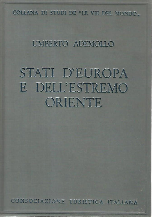 Stati d'Europa e dell'estremo Oriente - copertina