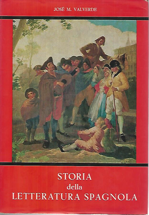 Storia della letteratura spagnola - copertina