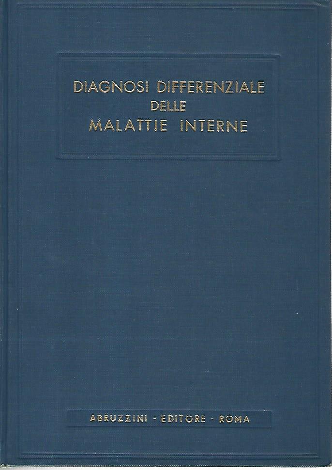 Diagnosi differenziale delle malattie interne - copertina
