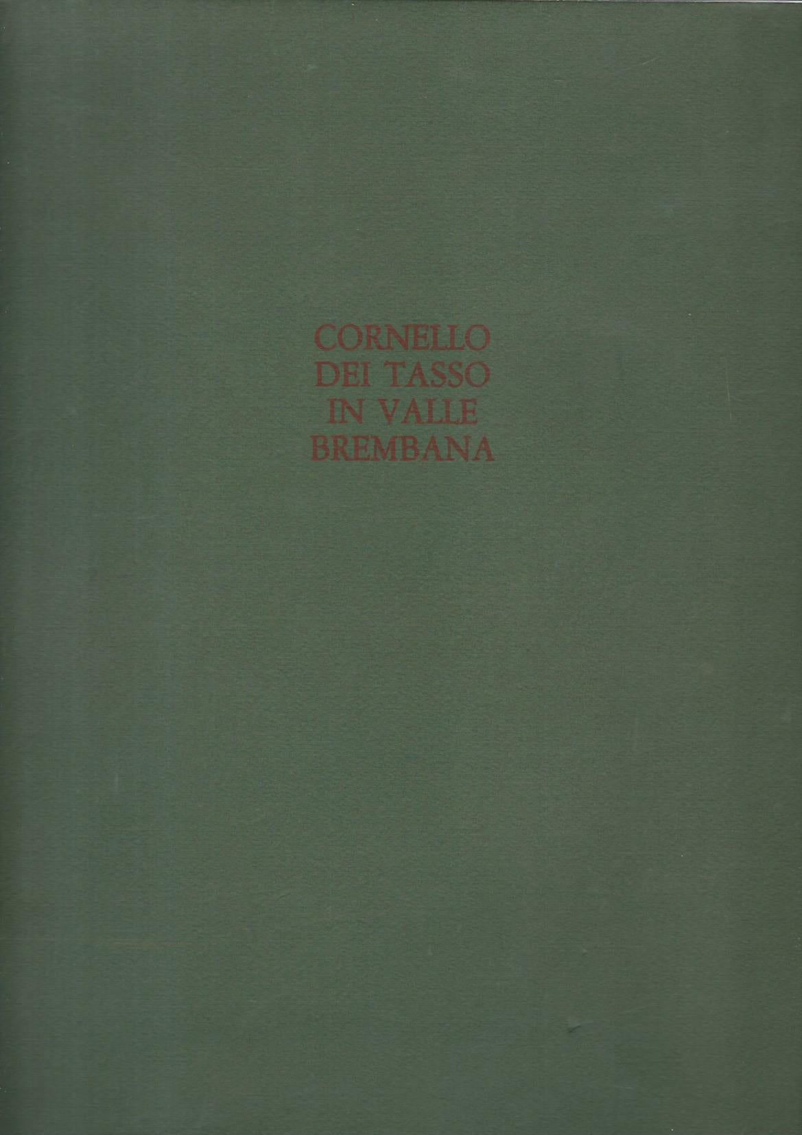 Crnello Dei Tasso in valle Brembana - copertina