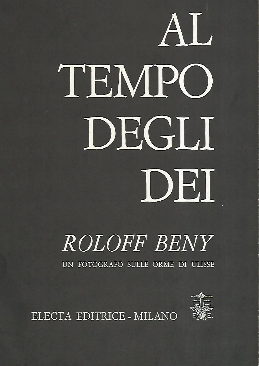 Al tempo degli dei - copertina