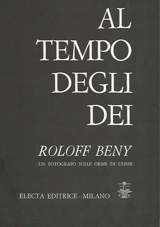 Al tempo degli dei - copertina