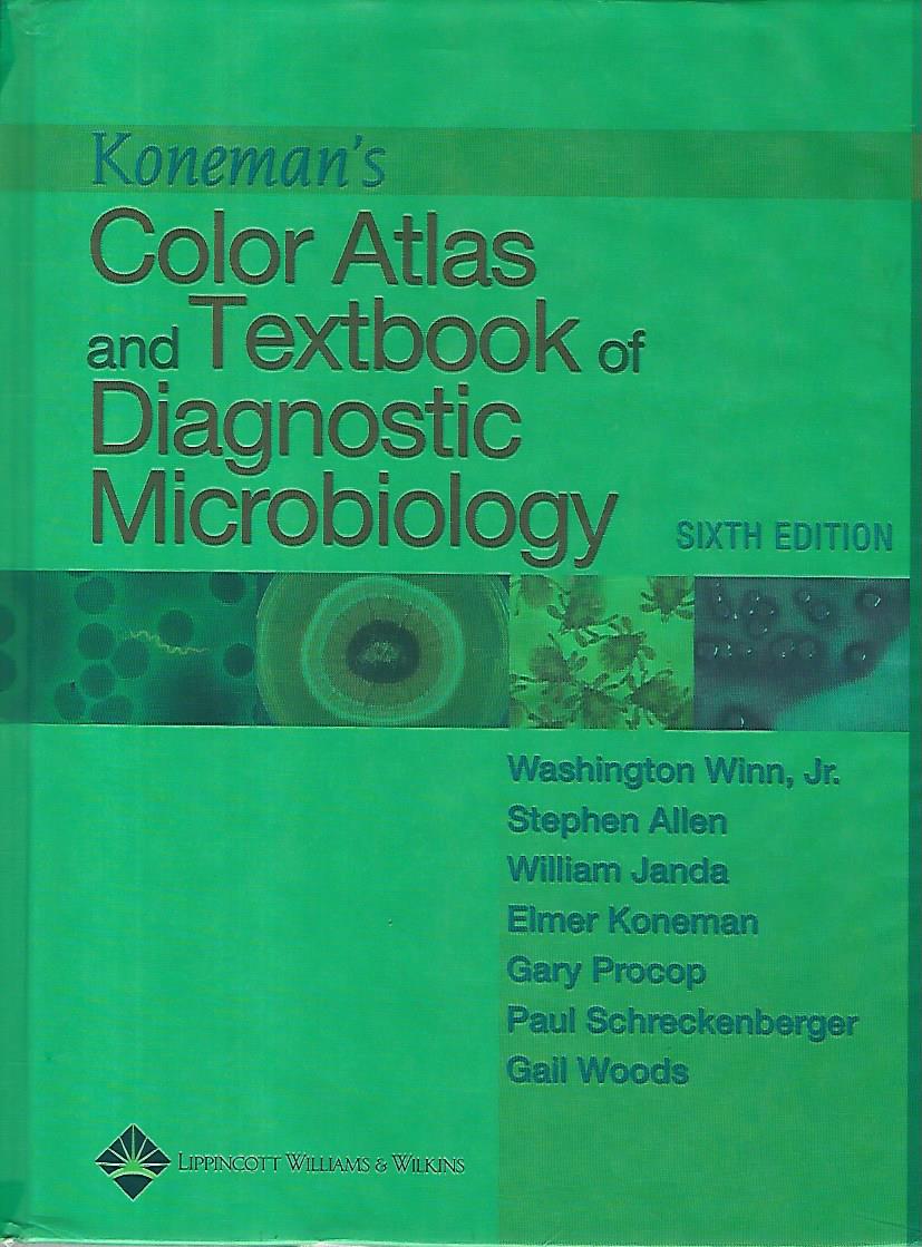 Color atlas and textbook of diagnostic microbiology - copertina
