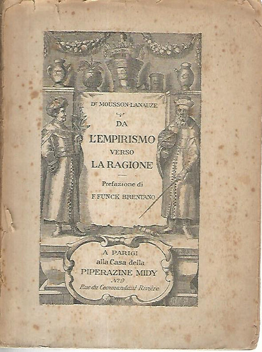 Da l'empirismo verso la ragione - copertina