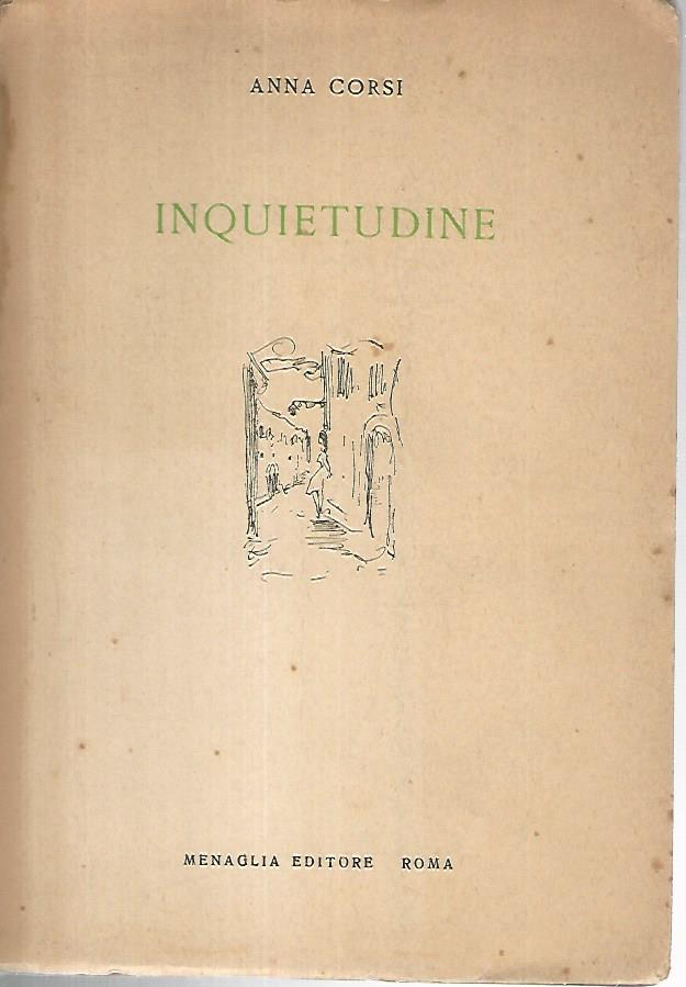 Inquietudine - copertina