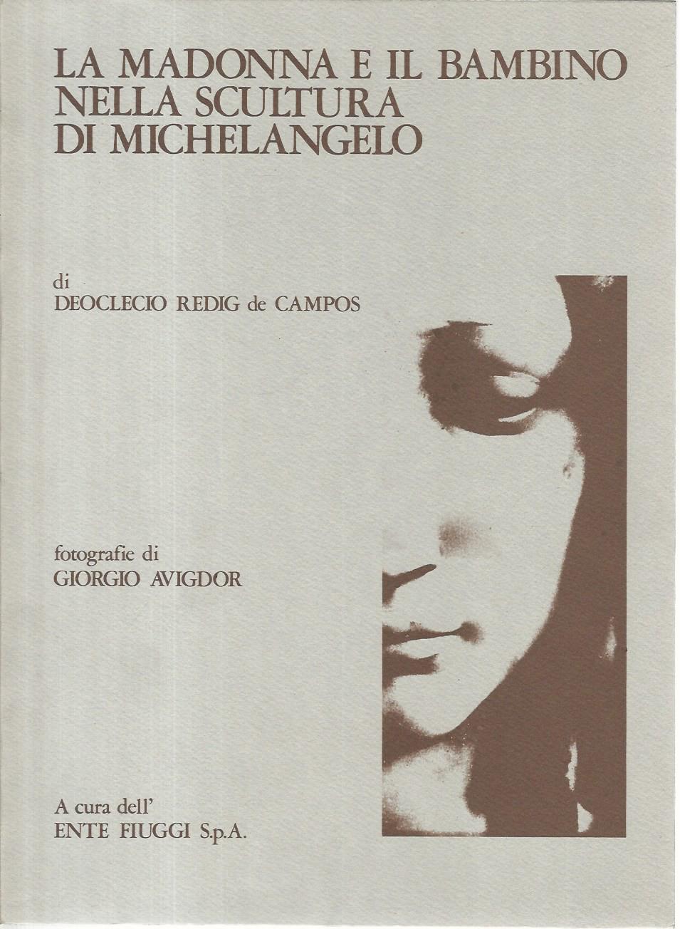 La Madonna e il bambino nella scultura di Michelangelo - copertina