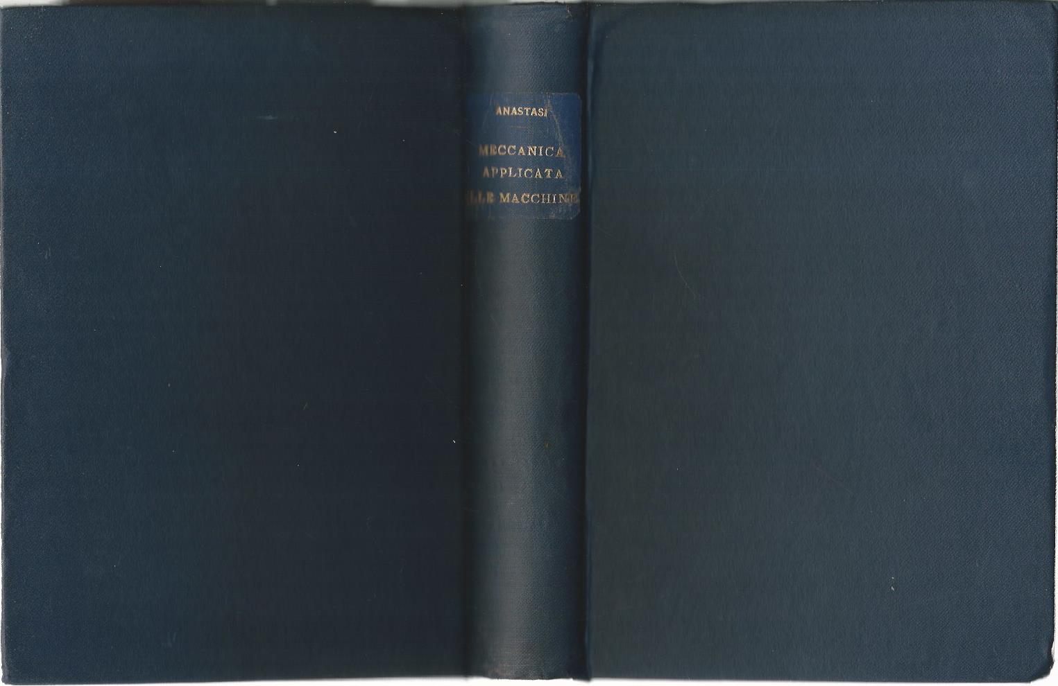 Matematica applicata alle macchine - copertina