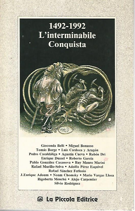 1492-1992 L'interminabile conquista - copertina
