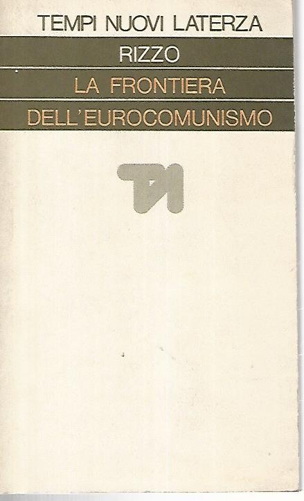 La frontiera dell'eurocomunismo - copertina