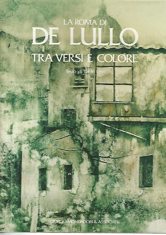 La Roma di De Lullo tra versi e colore - copertina