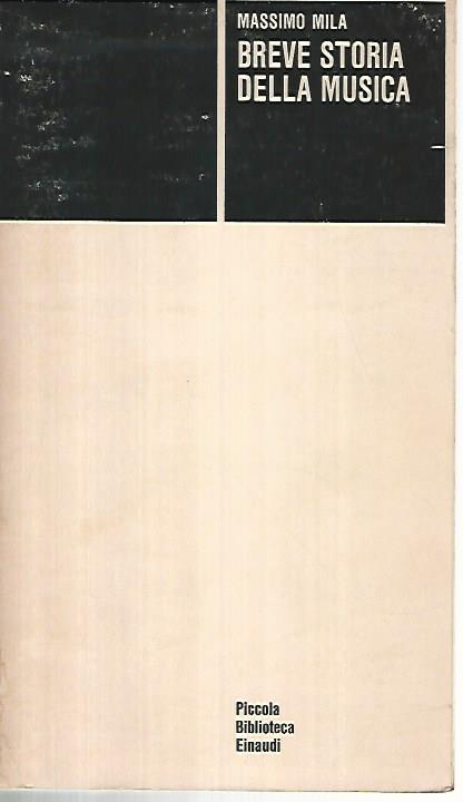 Breve storia della musica - copertina