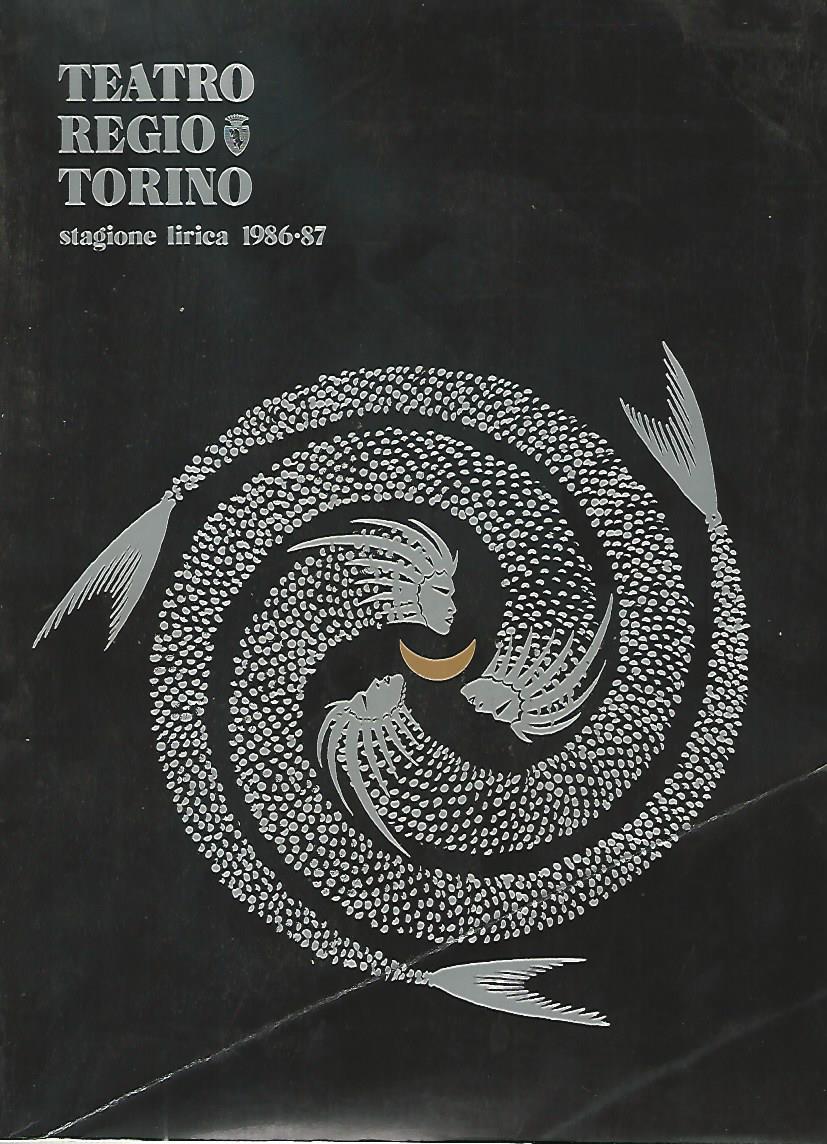 Teatro Regio Torino stagione lirica 1986-87 - copertina