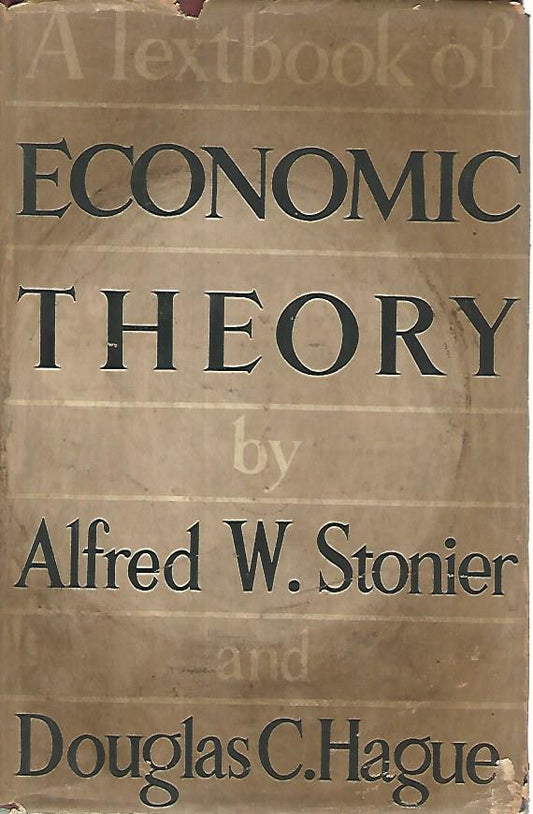 A textbook of economic theory - copertina
