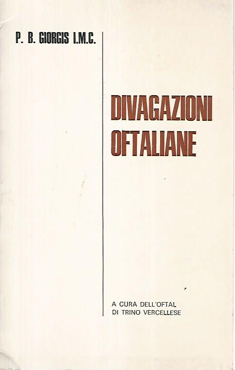 Divagazioni oftaliane - copertina