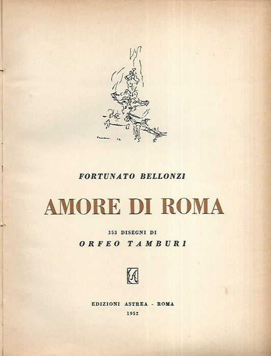 Amore di Roma - copertina