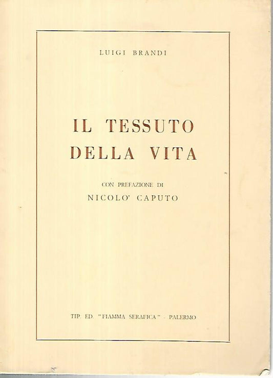 Il tessuto della vita - copertina