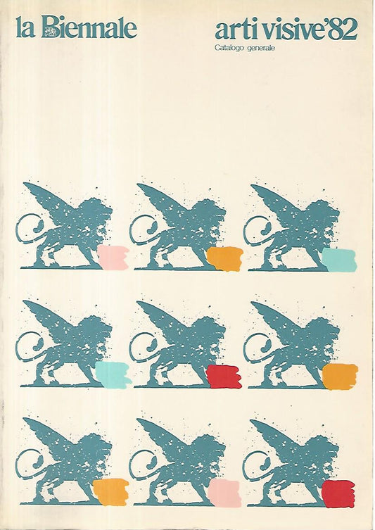 La Biennale di Venezia. Settore Arti visive. Catalogo Generale 1982 - copertina