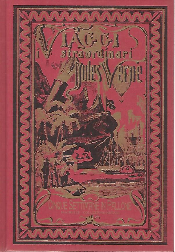 Cinque settimane in pallone - copertina