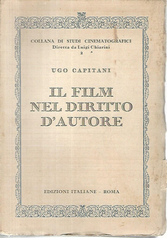 Il film nel diritto d'autore - copertina