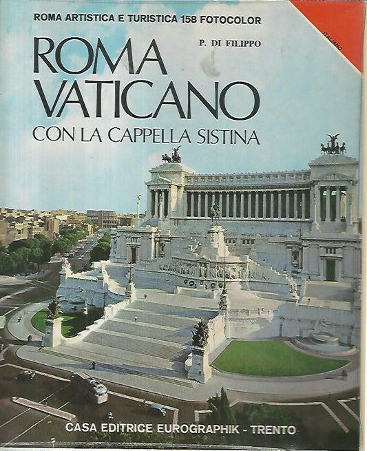 Roma Vaticano con la cappella Sistina - copertina